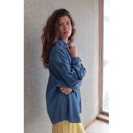 American Vintage chemisier bleu