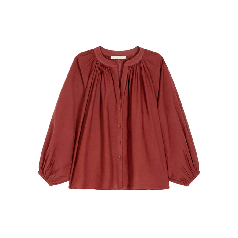 Vanessa Bruno blouse bordeaux 1