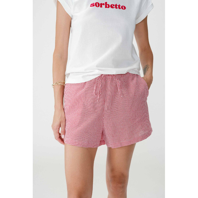 Grace & Mila short rouge 2