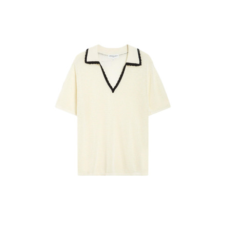 Grace & Mila polo ecru