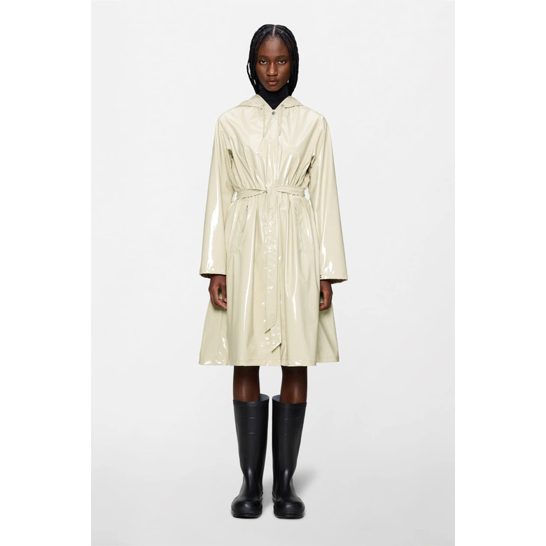 Rains manteau ecru 2