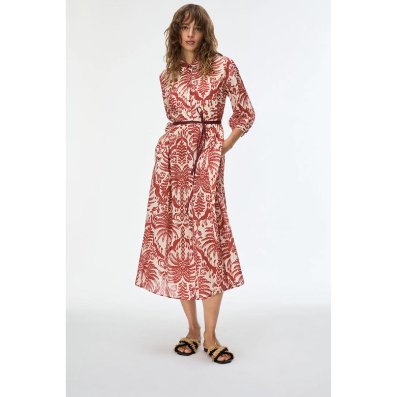 Iblues kleid bordeaux 2