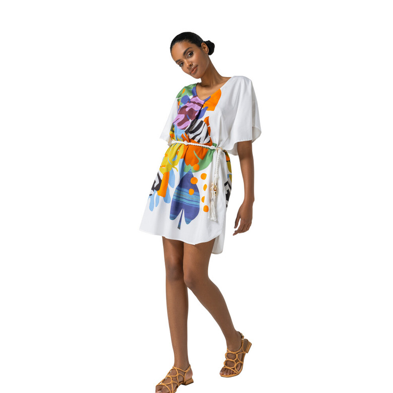 Caroline Biss robe blanc 2