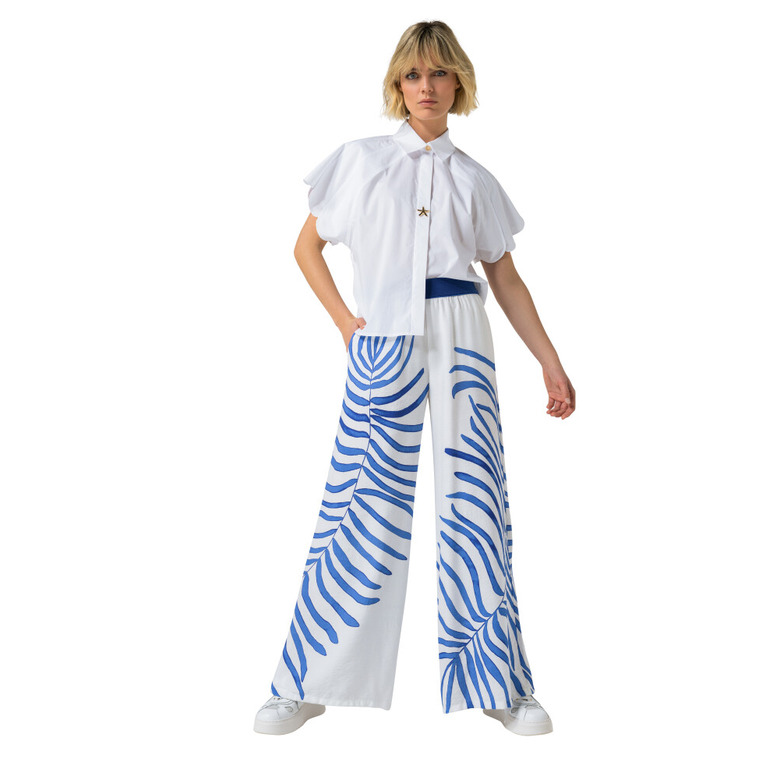 Caroline Biss pantalon bleu 2