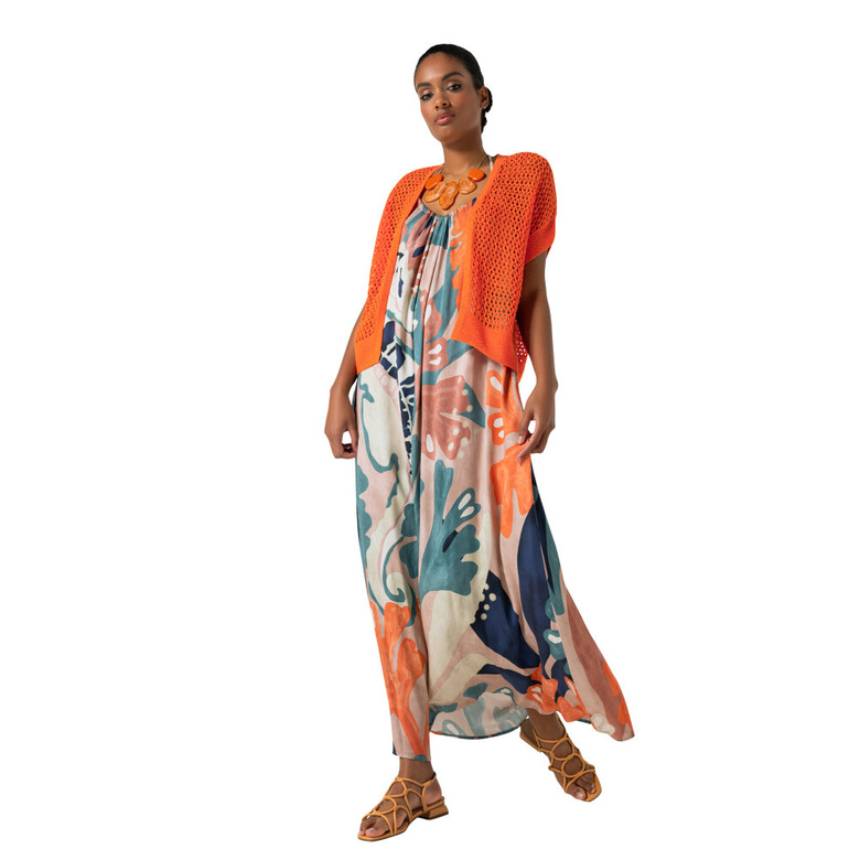 Caroline Biss robe multicolor 3