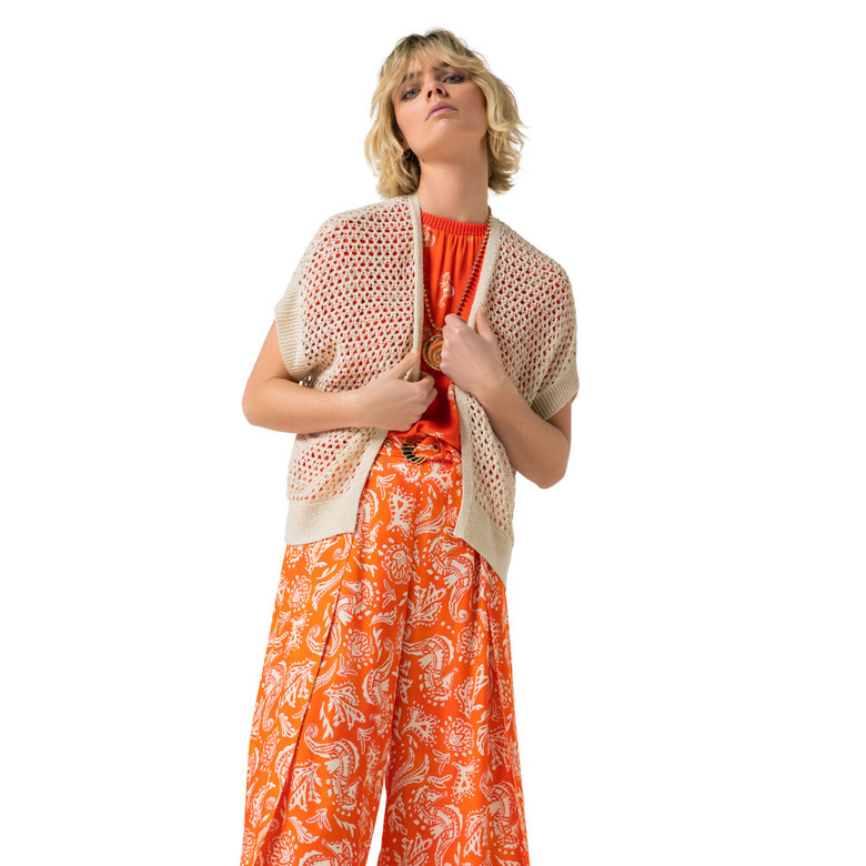 Caroline Biss cardigan beige 3