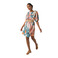 Caroline Biss robe multicolor 2