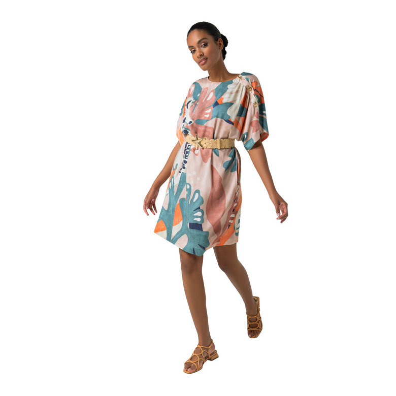 Caroline Biss robe multicolor 2