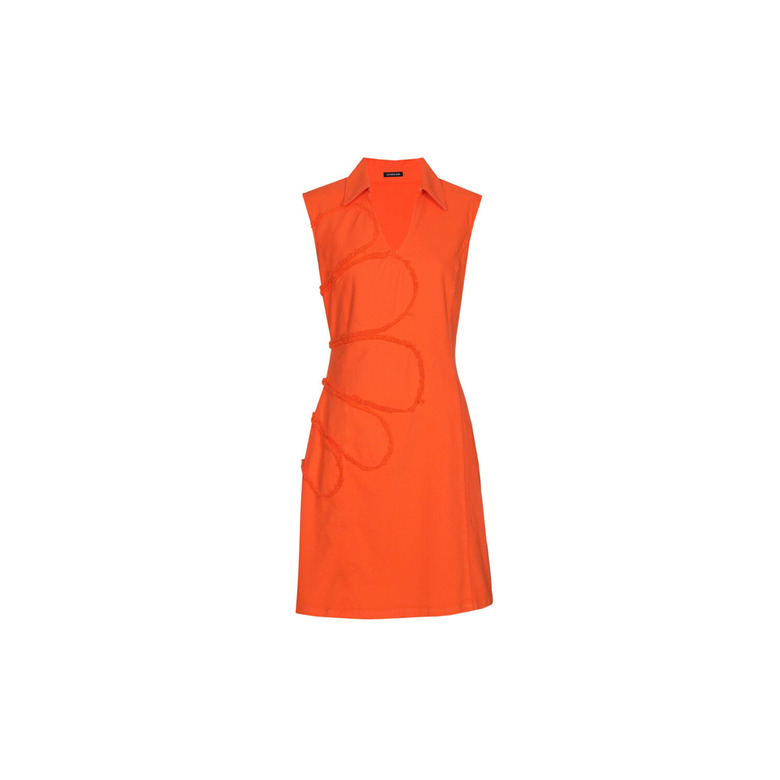 Caroline Biss robe orange 1