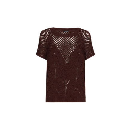 Caroline Biss pull brun