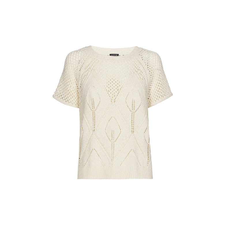 Caroline Biss pull beige 1