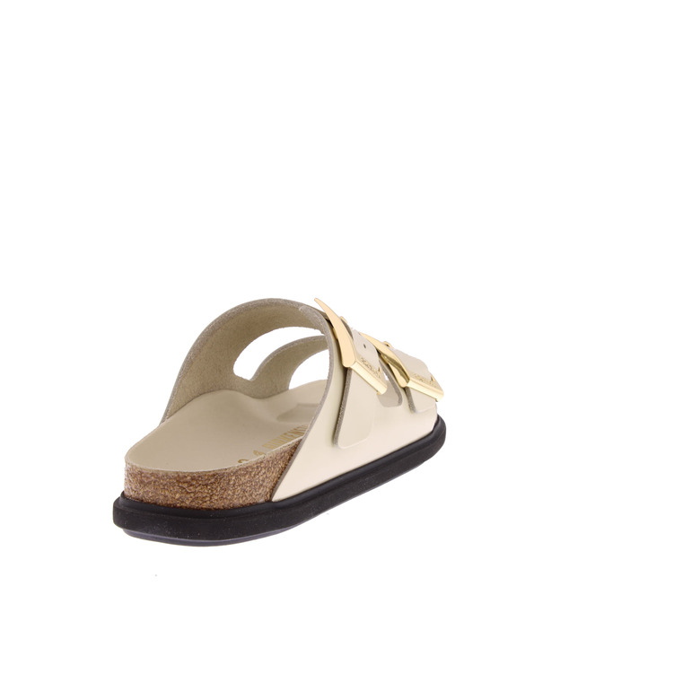 Birkenstock thong slippers ecru 4