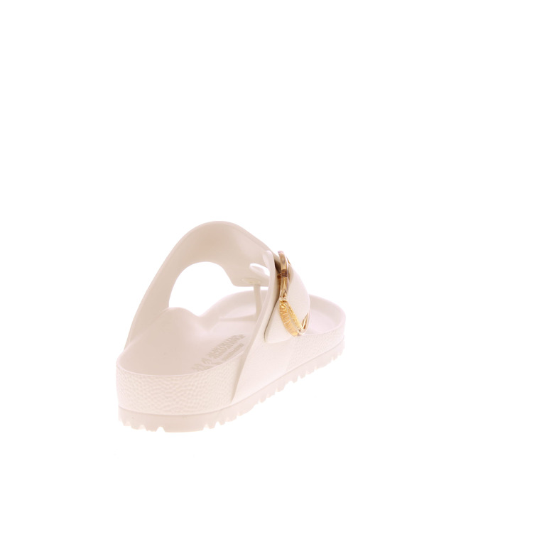 Birkenstock thong slippers ecru 4