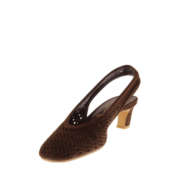 Bianca Di slingbacks brown 3