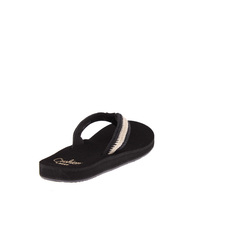 Reef thong slippers black 4