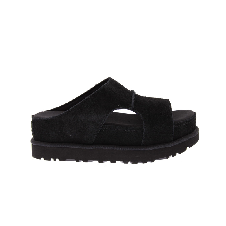 Ugg thong slippers black 1