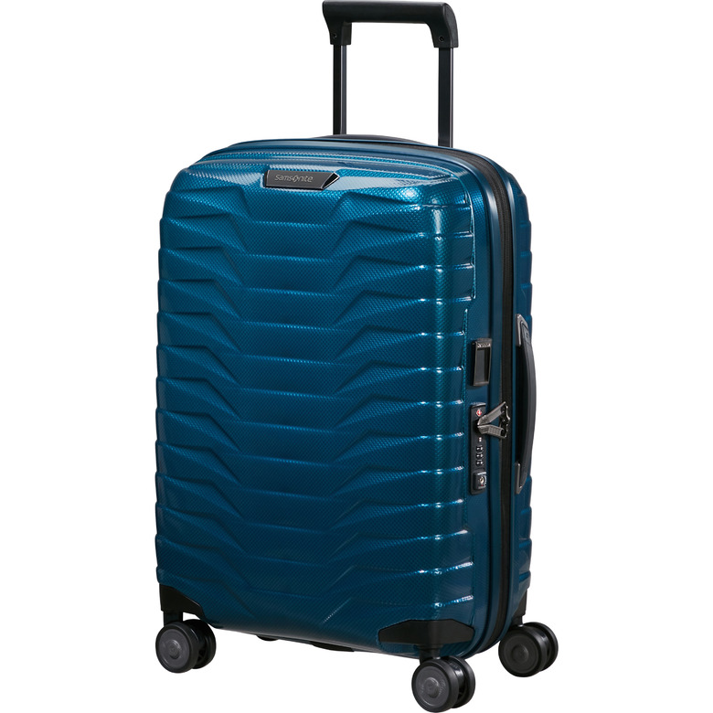 Samsonite luggage blue 2