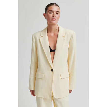 Second Female blazer jaune