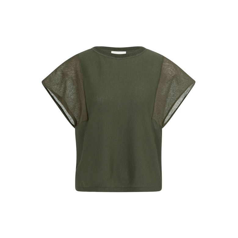 Yaya sweater green 1