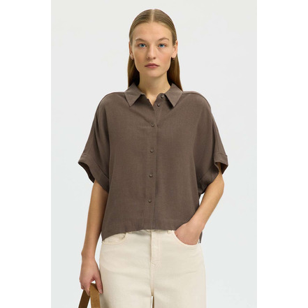 Selected Femme chemisier brun