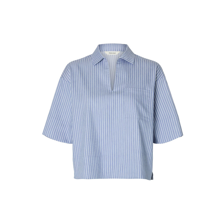 Selected Femme blouse blue 1