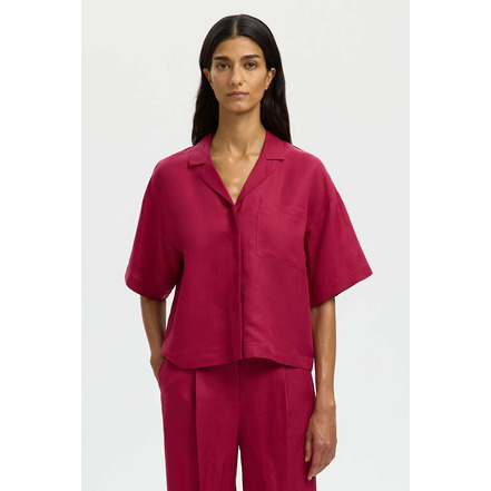 Selected Femme chemisier bordeaux