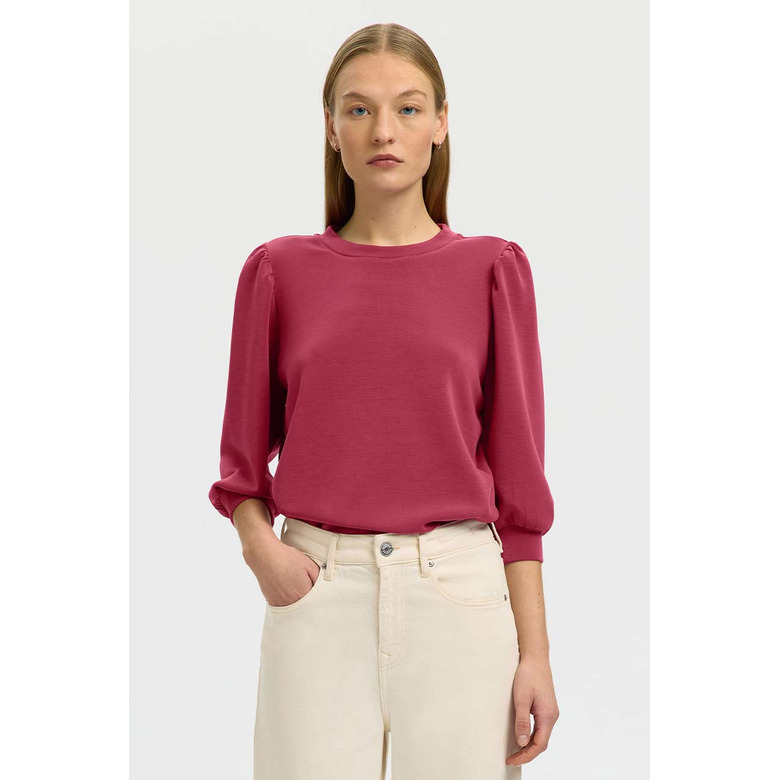 Selected Femme sweater bordeaux 2