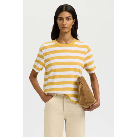Selected Femme t-shirt jaune