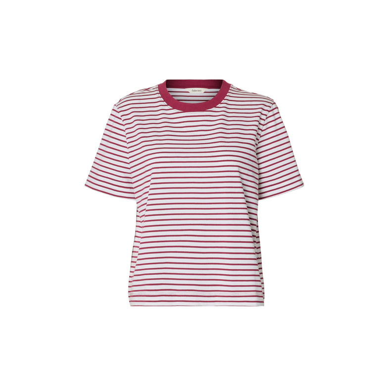 Selected Femme t-shirts bordeaux 1