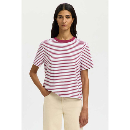 Selected Femme t-shirt bordeaux