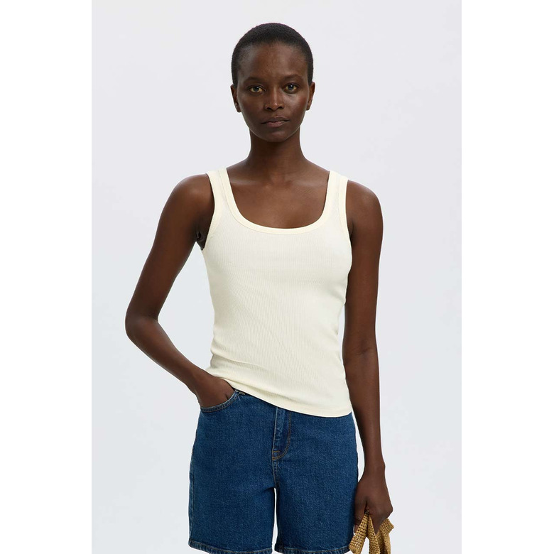 Selected Femme top white 2