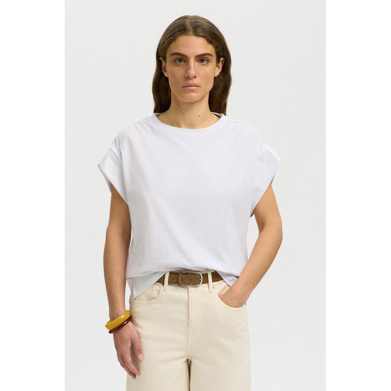 Selected Femme t-shirts white 2