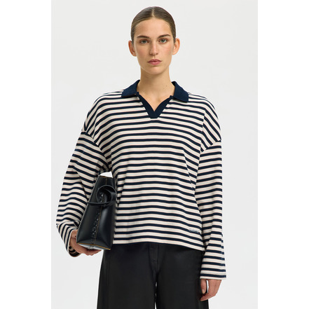 Selected Femme polo blue