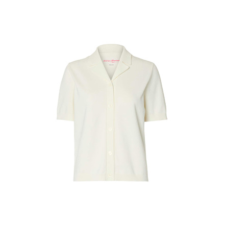 Selected Femme polo ecru