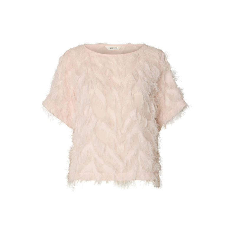 Selected Femme blouse pink 1