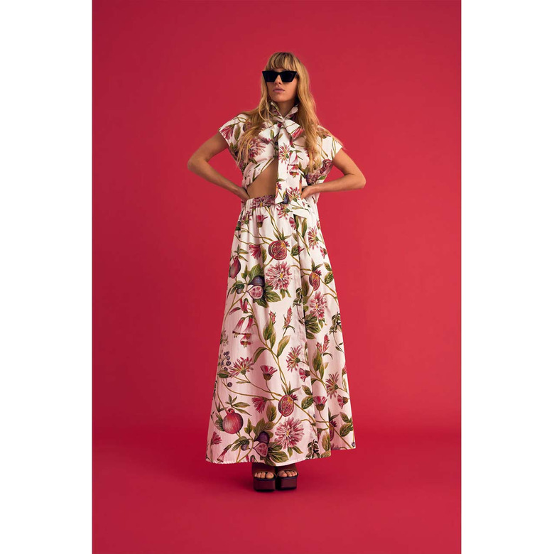 Julia June skirt white 2