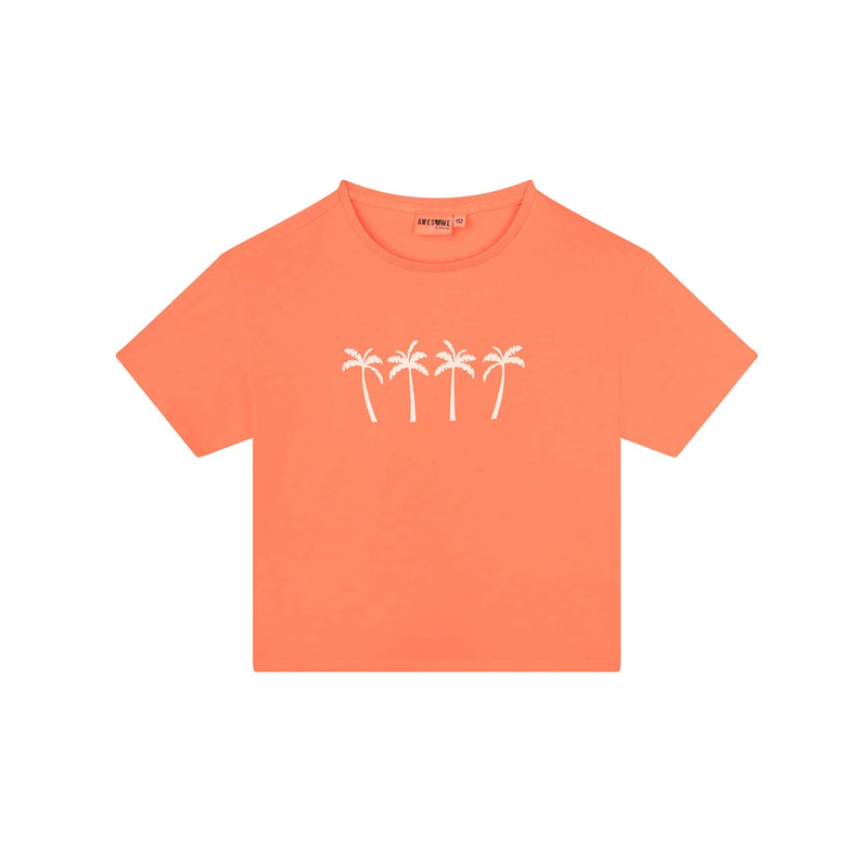 Someone Junior Meisjes t-shirts orange 1