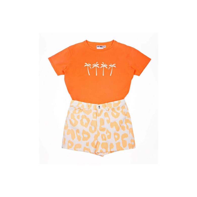 Someone Junior Meisjes short orange 2