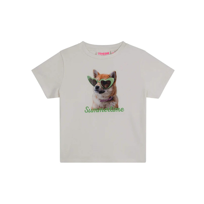 Someone Kids t-shirts ecru 1