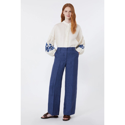 Weekend - Maxmara pantalon bleu