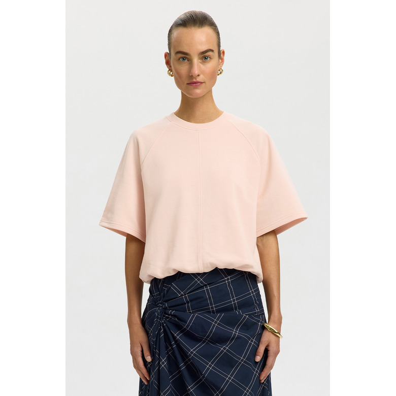 Selected Femme sweater pink 2