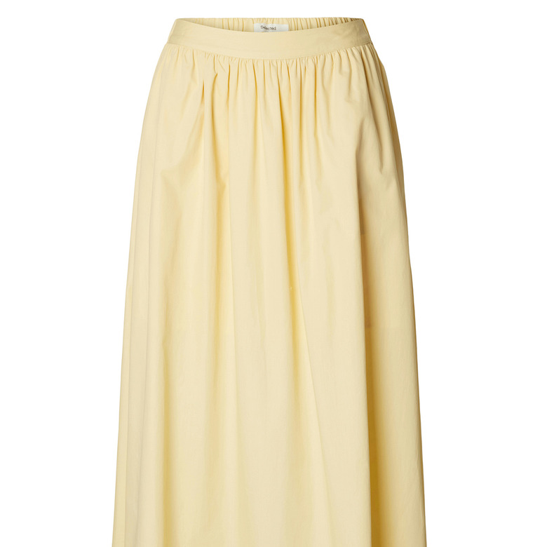 Selected Femme skirt yellow 2
