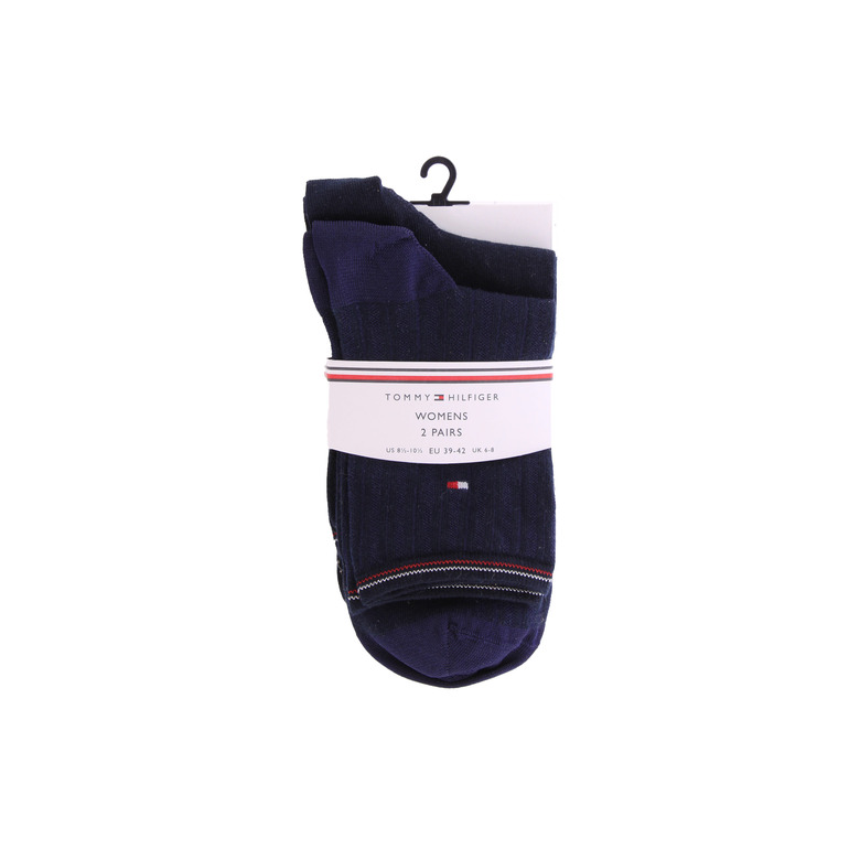 Tommy  Hilfiger kousen blauw 1
