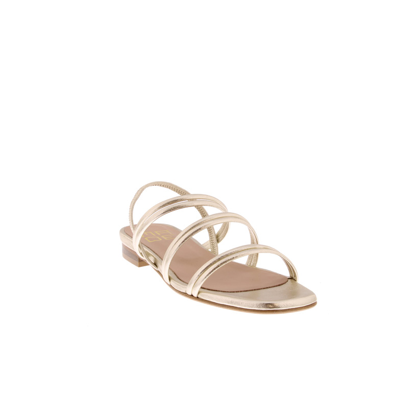 Malori&del Prete 94 sandalen goud 2
