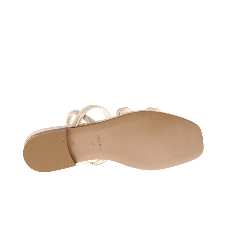 Malori&del Prete 94 sandalen goud 5