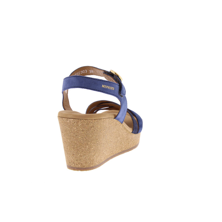 Mephisto sandales bleu 4