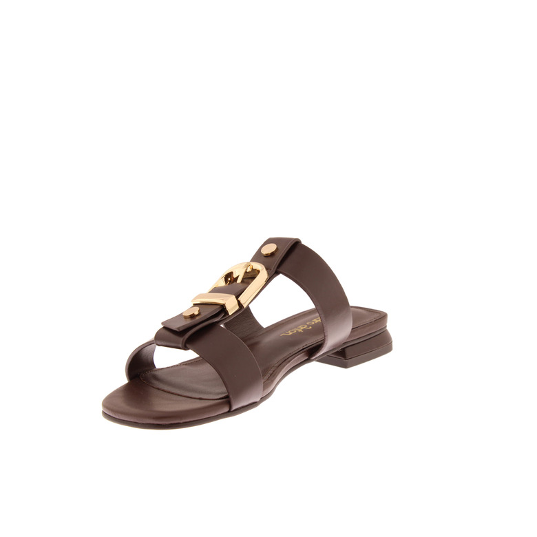 Pedro Anton slippers bruin 3