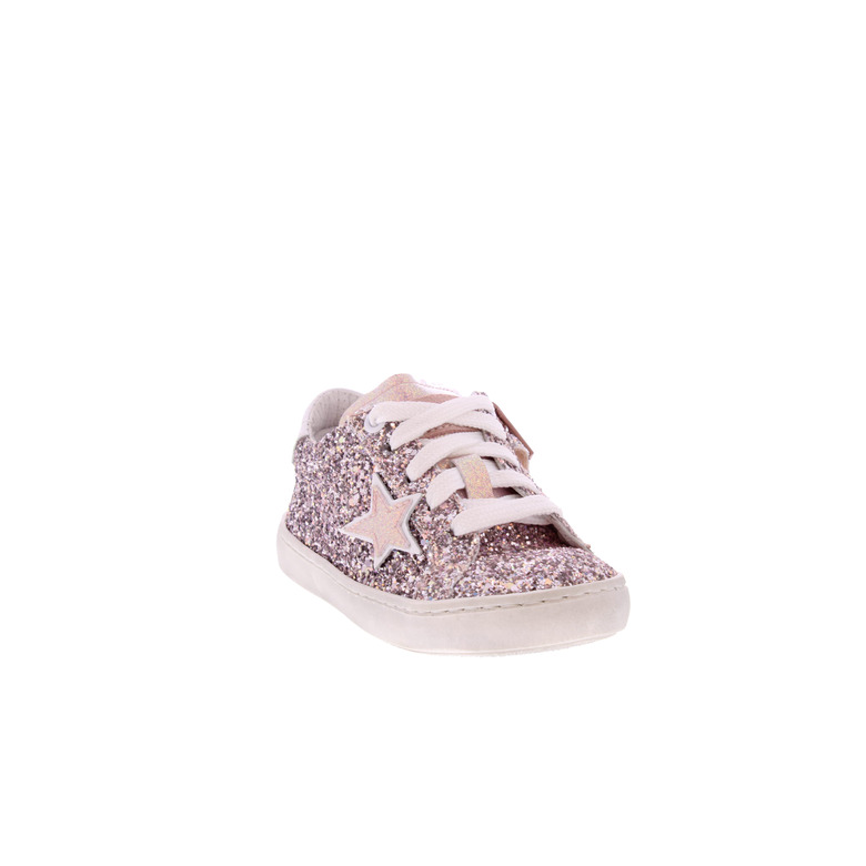 Dianetti schnürschuhe rosa 2