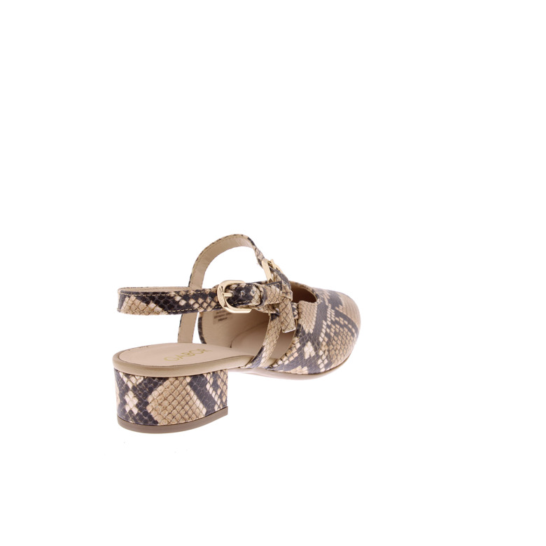 Gabor slingbacks multi color 4