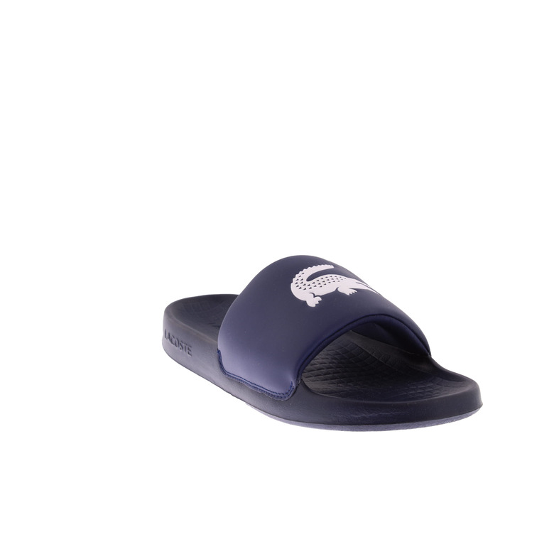 Lacoste slippers blau 2